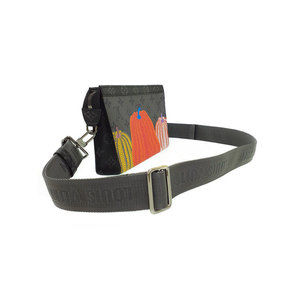 Louis Vuitton Black LV Bag YK Eclipse Wallet Reverse Wearable Gaston